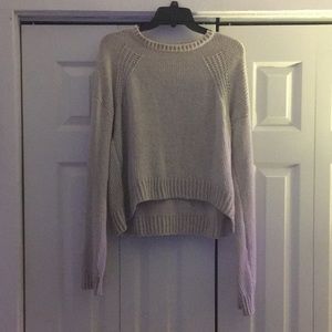 Cream CHARLOTTE-RUSSE sweater!